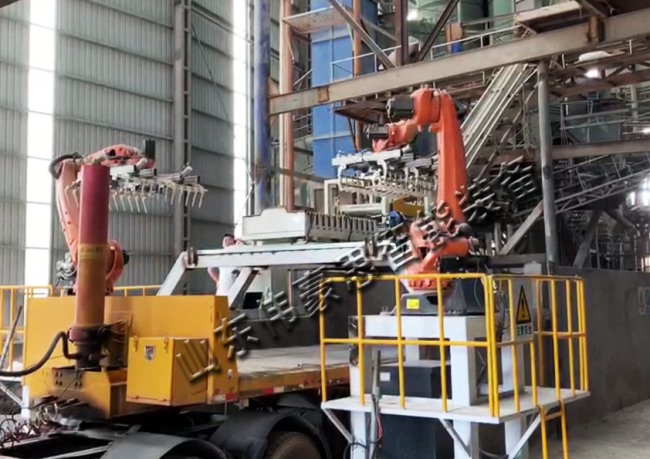 編織袋自動裝車機(jī)器人