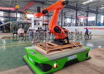 移動(dòng)式袋料搬運(yùn)機(jī)器人，機(jī)械手搬運(yùn)設(shè)備案例