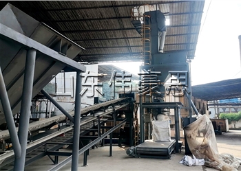 木薯粉全密封噸包秤，山東噸袋包裝機案例