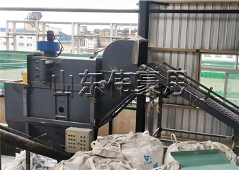 純堿自動(dòng)拆包投料站，自動(dòng)破袋機(jī)湖南客戶現(xiàn)場(chǎng)