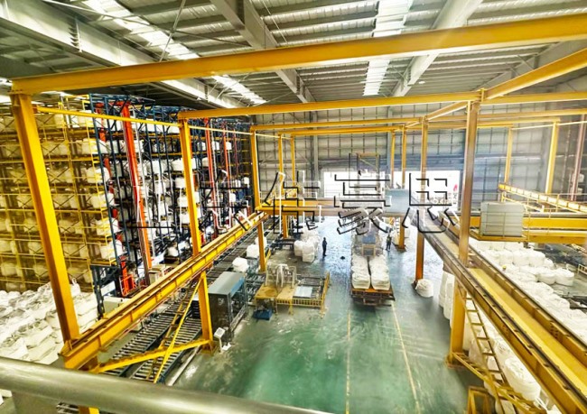 噸袋裝車(chē)機(jī) 立體庫(kù)來(lái)料