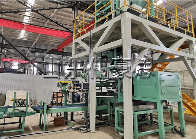 全自動包裝機(jī)+機(jī)器人碼垛機(jī)